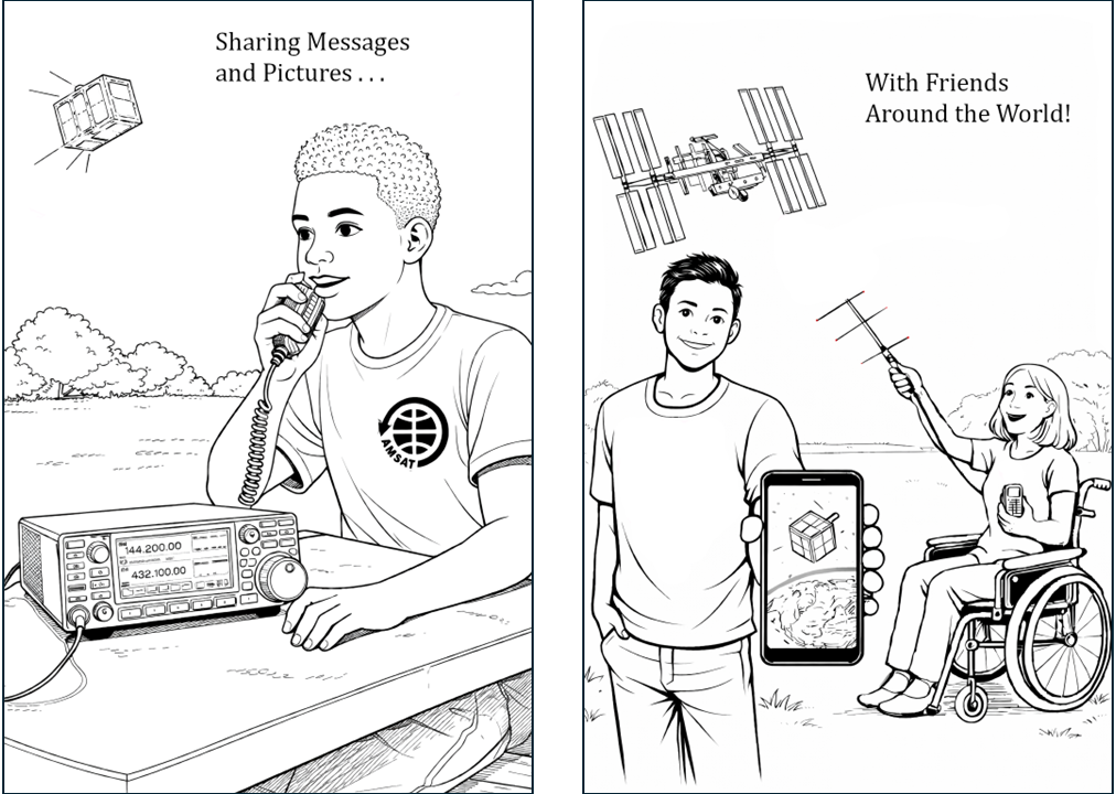 SATELLITES IN COMMUNICATIONS TO SHARE WORDS AND PICTURES