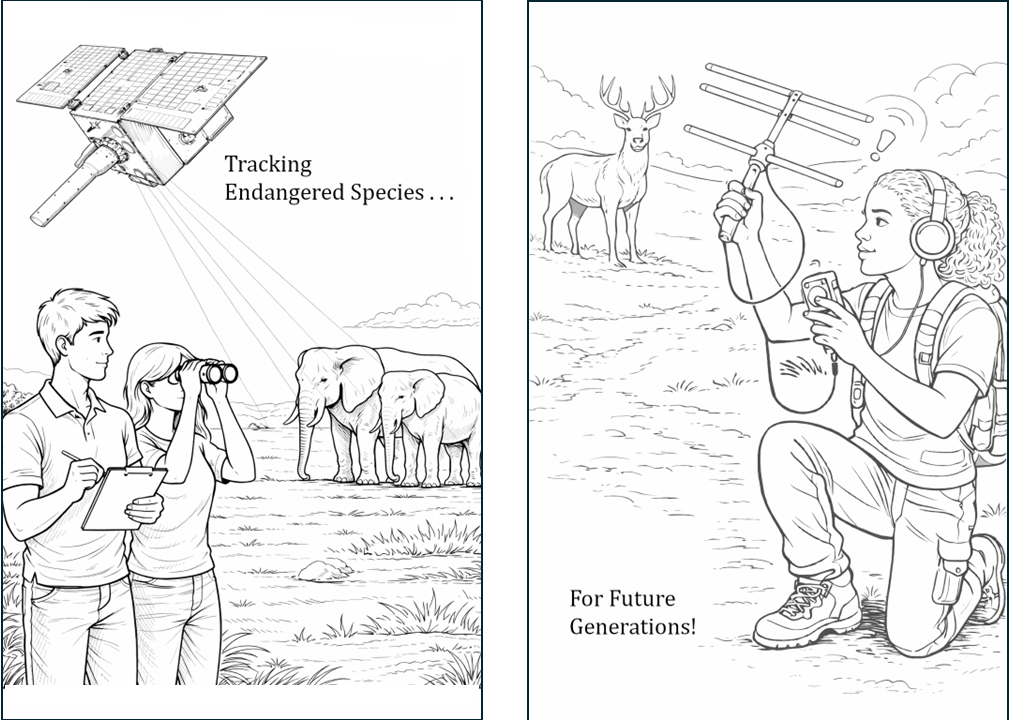 SATELLITES USES TO PRESERVE WILDLIFE